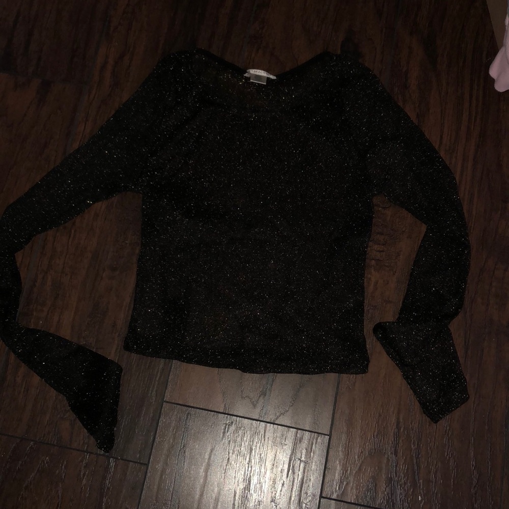 sheer crop top